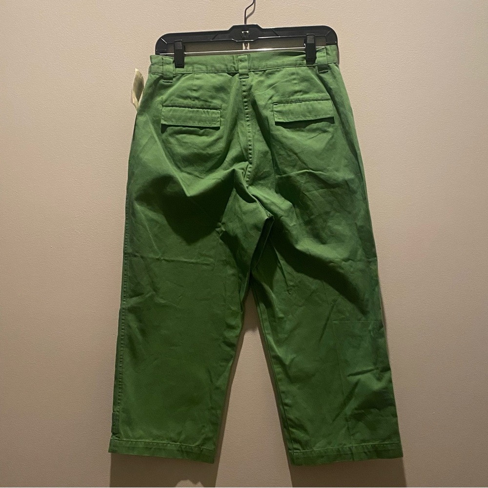 Christopher & Banks Cotton Chino Crop Cropped Pants sz 6 NEW NWT - Picture 2 of 4